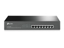 TP-Link 8x 10/100/1000 Mb/s RJ-45, PoE+, 16 Gb/s, montable en rack (TL-SG1008MP)