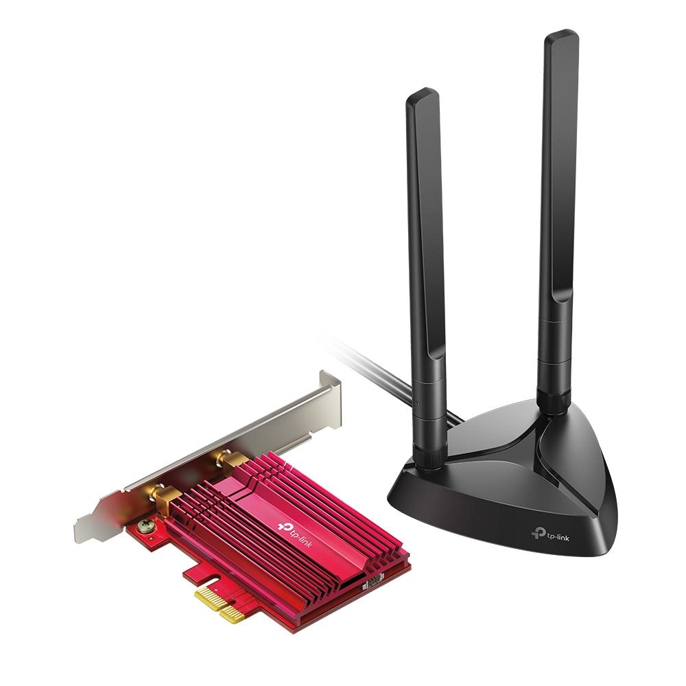 TP-Link PCI Express Wi-Fi 6, 2.4/5 GHz, 2402 Mb/s, Bluetooth 5.0