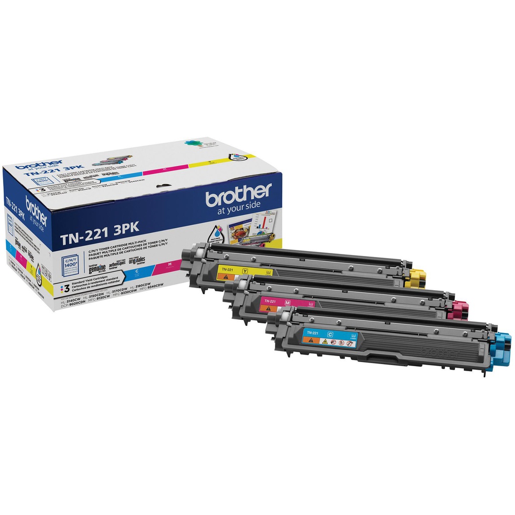 Brother TN-2213PK, 1400 pages, Cyan, Magenta, Yellow, 3 pc(s) (TN2213PK)
