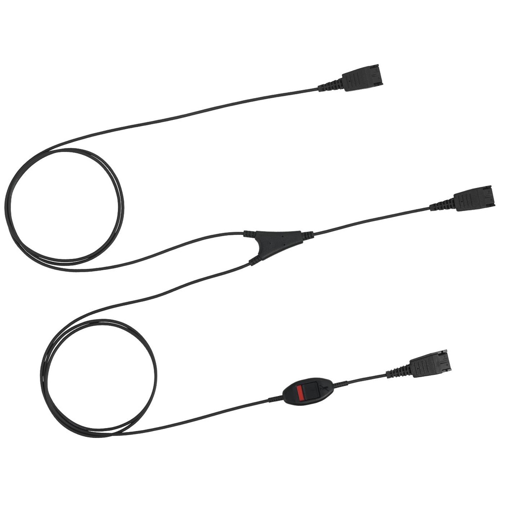 Jabra SUPERVISOR cord w_ mute (8800-02-01)