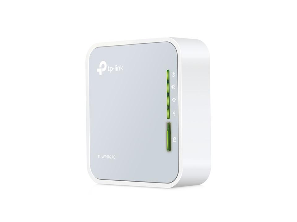 TP-Link AC750 Wireless Travel Router, Dual Band (TL-WR902AC)