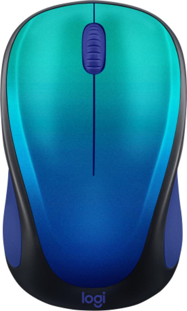 Logitech Unifying, 1000 DPI, 1x AA, 55 x 95 x 38 mm, 84 g, Blue Aurora
