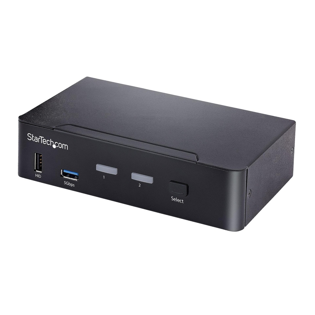 StarTech.com SV231DPUCA, 5120 x 1440 pixels, 4K Ultra HD, Black
