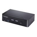 StarTech.com SV231DPUCA, 5120 x 1440 pixels, 4K Ultra HD, Black