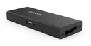 VCH51 - Boîtier de partage Yealink, RJ-45, USB 2.0 Type A/Type C, HDMI, noir