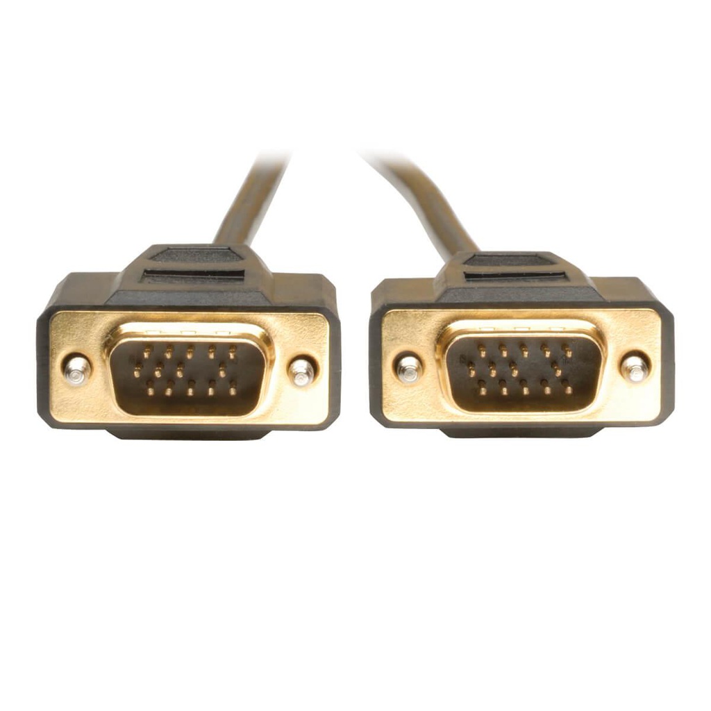 Tripp Lite VGA Monitor Cable, 640x480 (HD15 M/M), 6 ft. (1.83 m) (P512-006)
