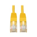 Tripp Lite N002-003-YW, 0,9 m, Cat5e, U/UTP (UTP), RJ-45, RJ-45