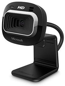 Microsoft 720p, 30fps, 16:9, USB 2.0, Noir (T3H-00016)