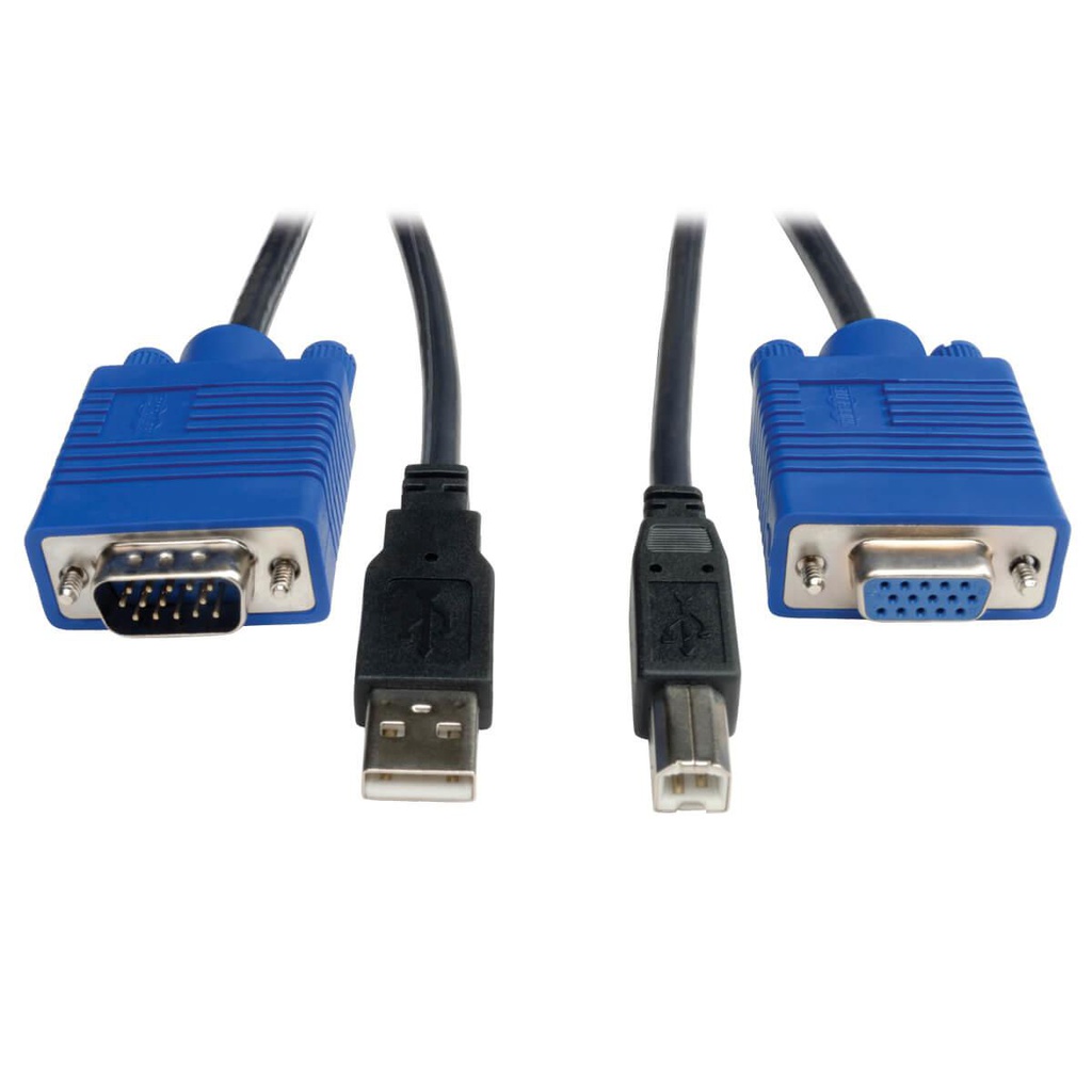 Tripp Lite USB Cable Kit for KVM Switch B006-VU4-R, 6 ft. (1.83 m) (P758-006)