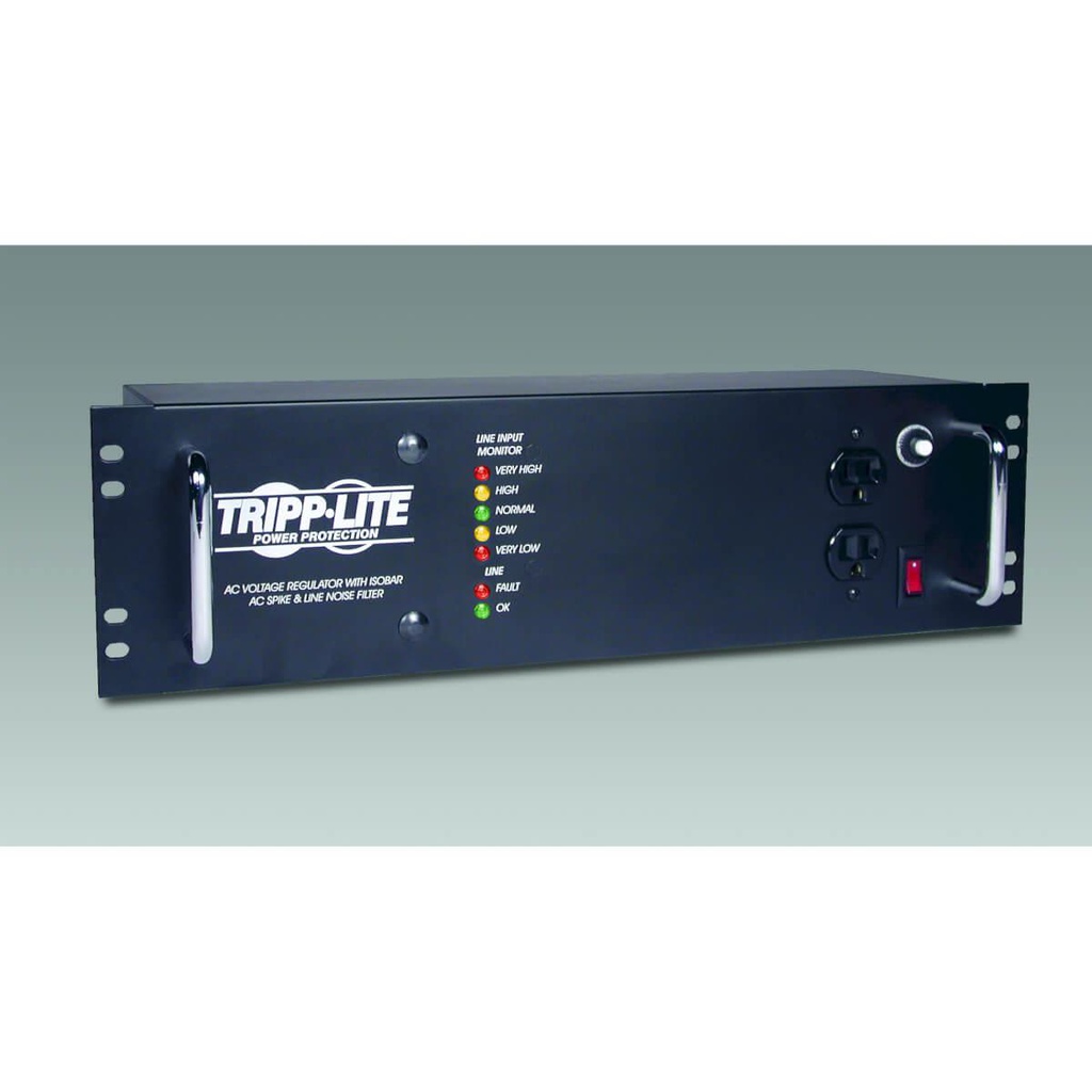 Tripp Lite LCR2400, 2400 W, 1440 J, 482,6 mm, 196,8 mm, 133,4 mm, 8,26 kg