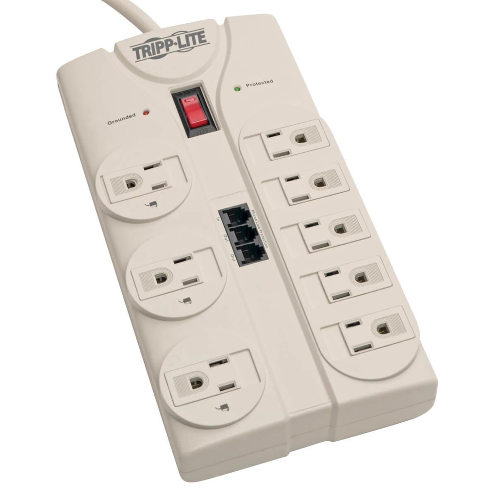 Tripp Lite TLP808TEL surge protector