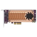 QNAP PCIe, 2 x M.2, NVMe, PCIe Gen2 x4 (QM2-2P-244A)