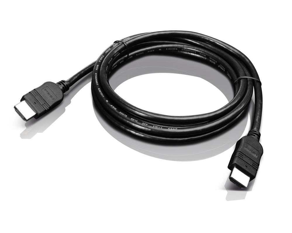Lenovo HDMI/HDMI, M/M, 2.0m, Black (0B47070)