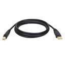 Tripp Lite USB 2.0 A to B Cable (M/M), 6 ft. (1.83 m) (U022-006)