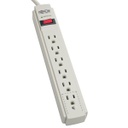 Tripp Lite Protect It! 6-Outlet Surge Protector, 4-ft. Cord, 790 Joules (TLP604)