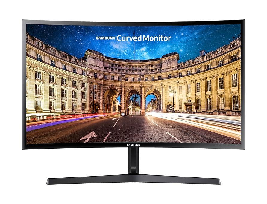 Samsung LC27F396FHNXZA, 68.6 cm (27"), 1920 x 1080 pixels, Full HD, 4 ms, Black