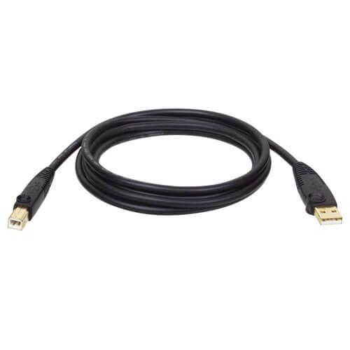 Tripp Lite Câble USB 2.0 A vers B (M/M), 10 pieds (3,05 m) (U022-010-R)