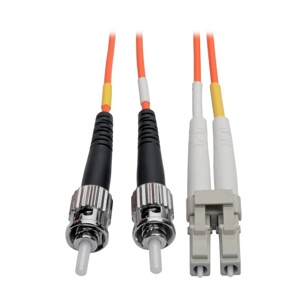 Tripp Lite Duplex Multimode 62.5/125 Fiber Patch Cable (LC/ST), 2M (6 ft.)
