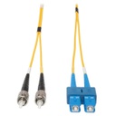 Tripp Lite Duplex Singlemode 9/125 Fiber Patch Cable (SC/ST), 1M (3 ft.)