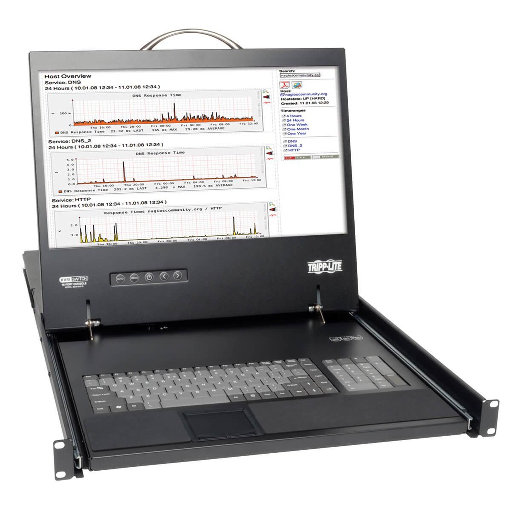 Tripp Lite NetCommander, 19" LCD, 1U (B070-016-19)