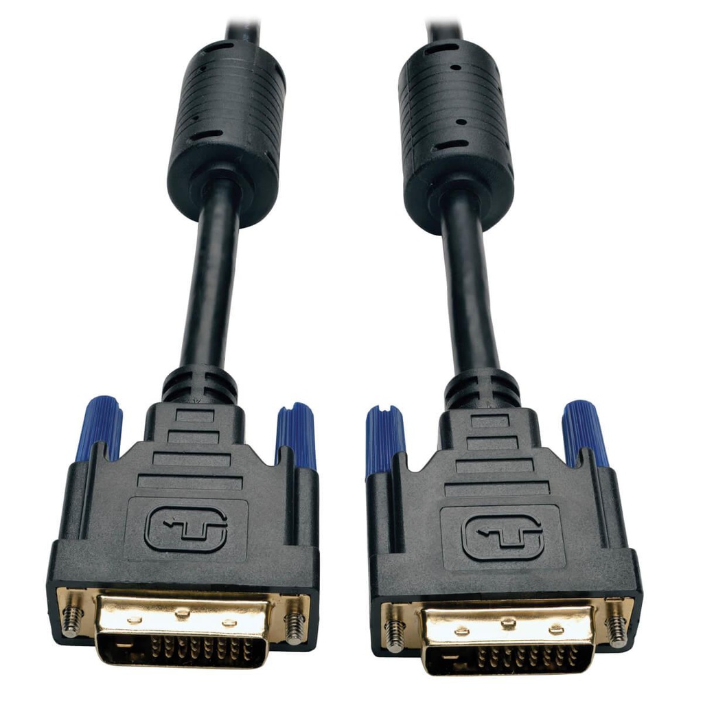Tripp Lite P560-025, 7,62 m, DVI-D, DVI-D, Mâle, Mâle, Noir