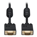Tripp Lite VGA High-Resolution RGB Coaxial Cable (HD15 M/M), 50 ft. (15.24 m)