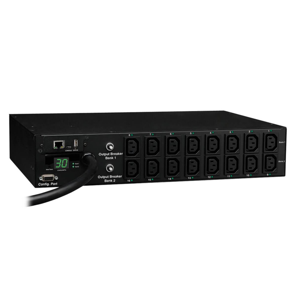 Unité de distribution électrique (PDU) Tripp Lite PDUMH30HVNET