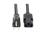 Tripp Lite P007-010, 3,05 m, NEMA 5-15P, Coupleur C13, SJT, 125 V, 15 A