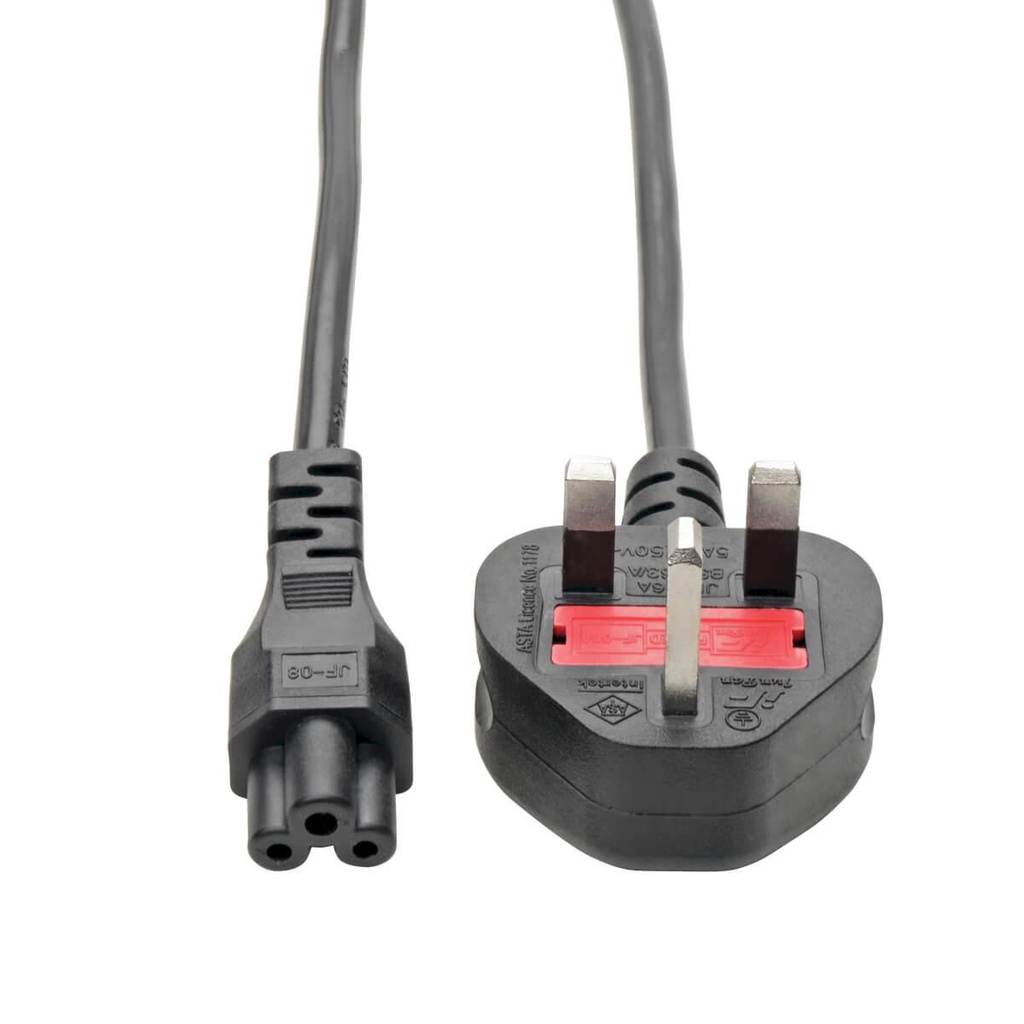 Tripp Lite P060-006, 1,83 m, BS 1363, Coupleur C5, 250 V, 2.5 A