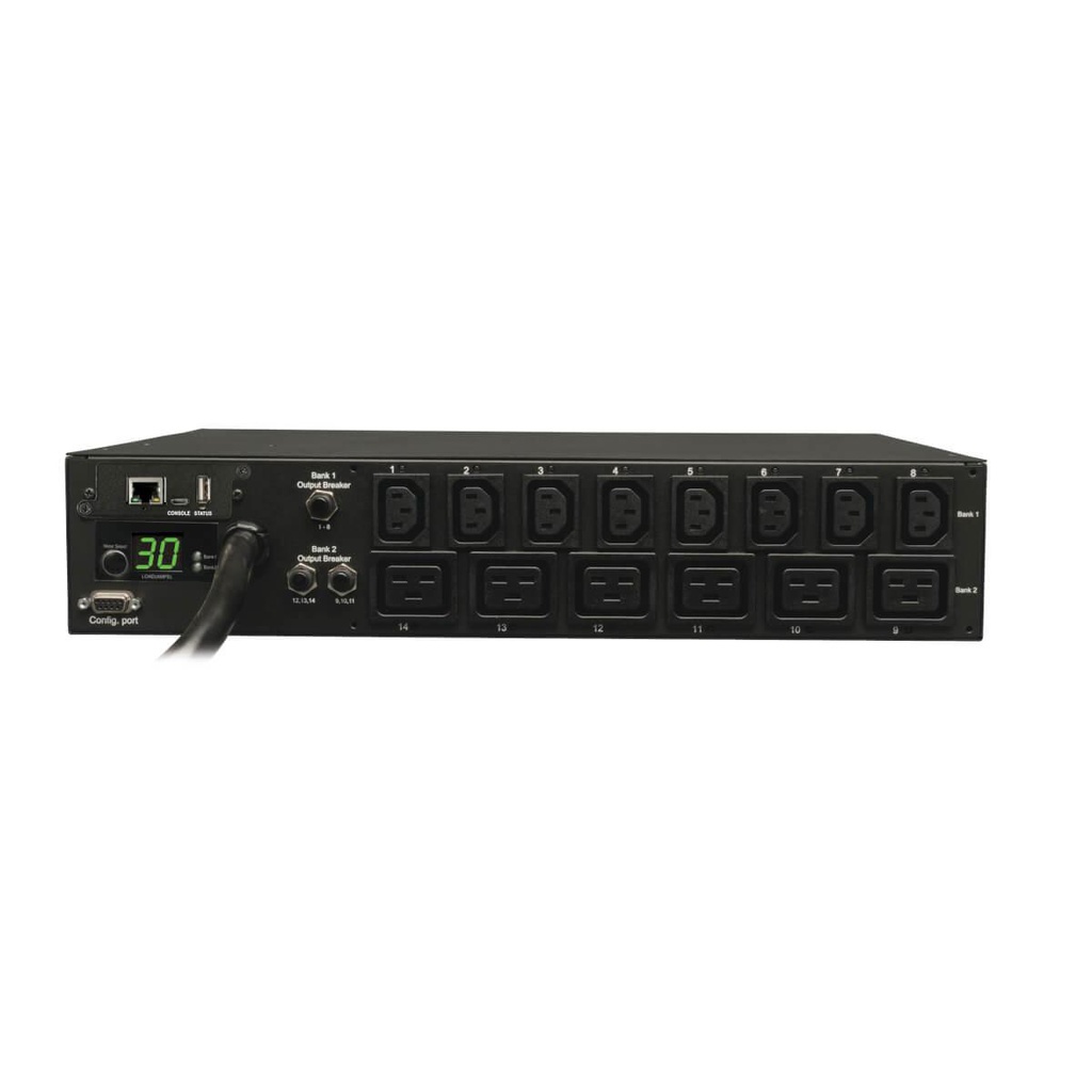 Unité de distribution électrique (PDU) Tripp Lite PDUMH30HV19NET
