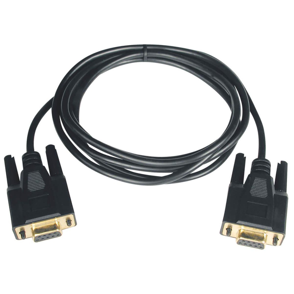 Tripp Lite Null Modem Serial DB9 Serial Cable (DB9 F/F), 10 ft. (3.05 m)