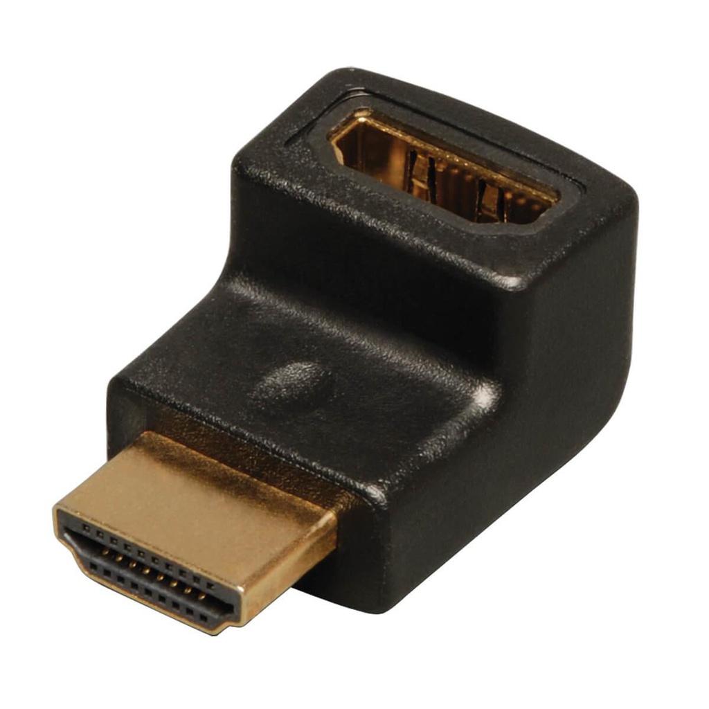 Tripp Lite HDMI Right Angle Up Adapter/Coupler (M/F), 4K @ 60Hz (P142-000-UP)