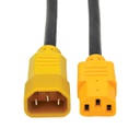 Tripp Lite P005-006-YW, 1,8 m, Coupleur C13, Coupleur C14, 100 - 250 V, 15 A