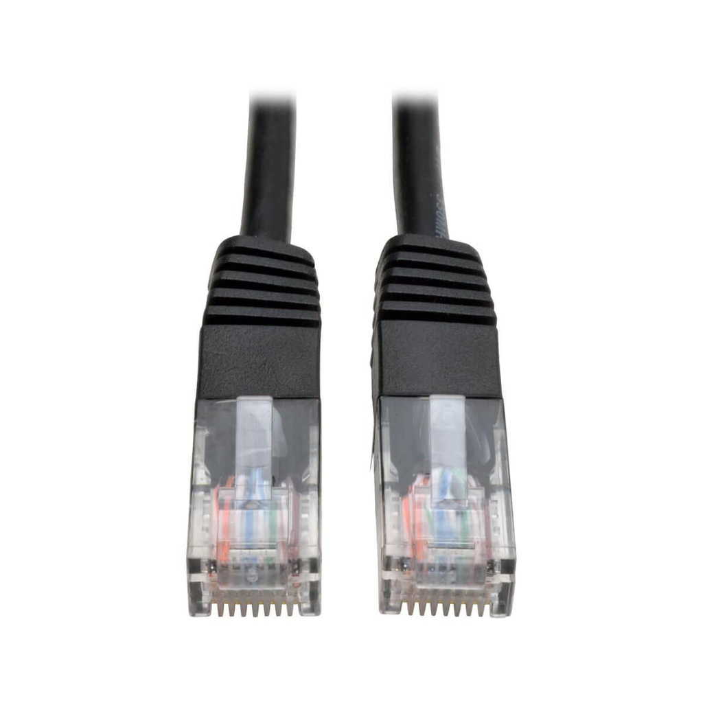 Tripp Lite N002-020-BK, 6,1 m, Cat5e, U/UTP (UTP), RJ-45, RJ-45