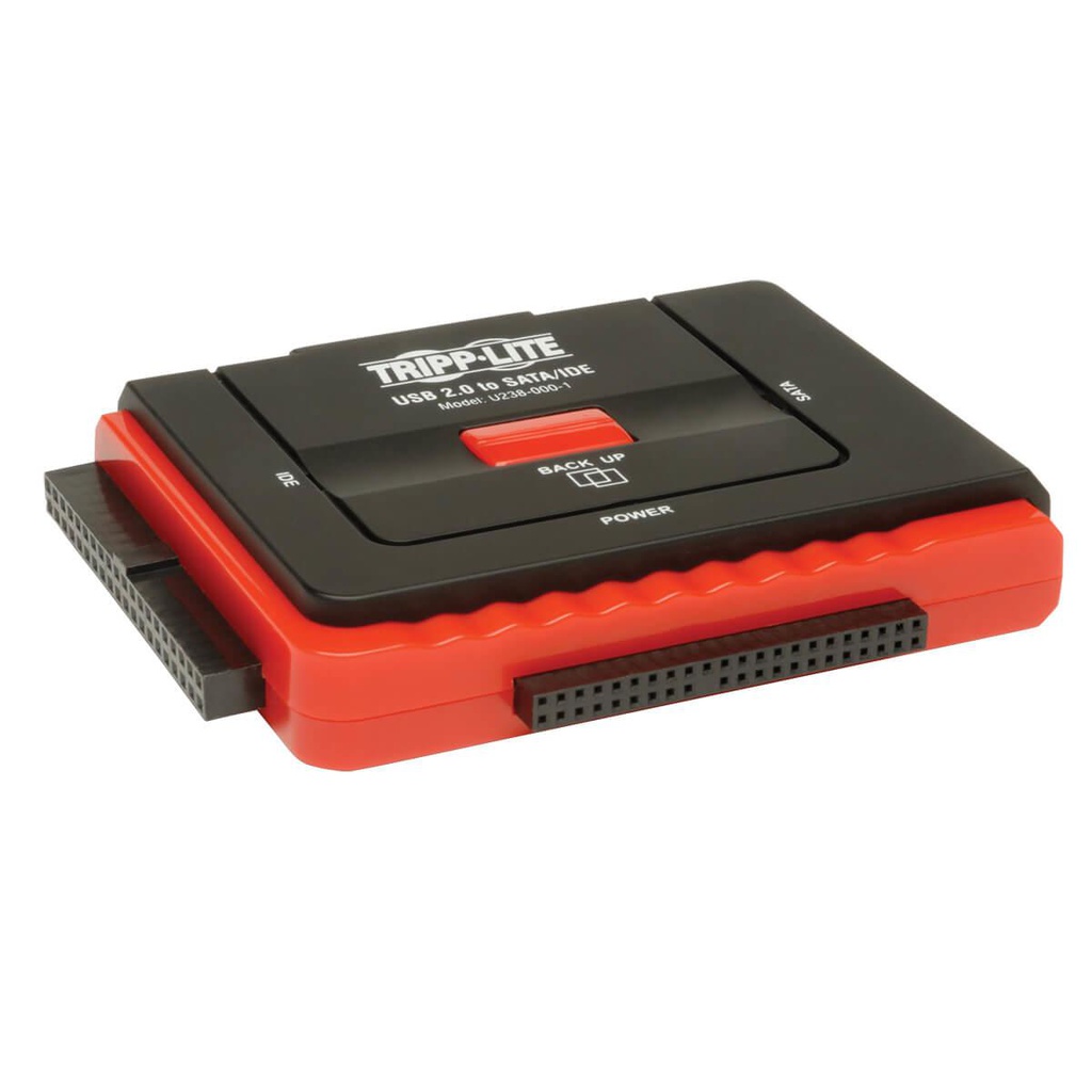 Tripp Lite U238-000-1, USB 2.0, SATA/IDE, Noir
