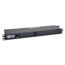 Tripp Lite PDUMH15-RA, Avec mesure en ligne, 1U, horizontale, Métal, Noir, LCD