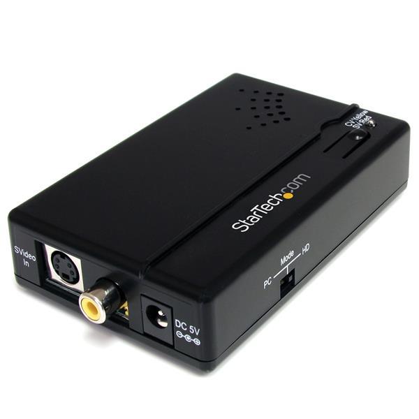 StarTech.com Composite and S-Video to HDMI Converter with Audio (VID2HDCON)