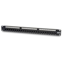 Tripp Lite N254-024, RJ-45, Noir, Acier, Montage de rack, 1U, TAA