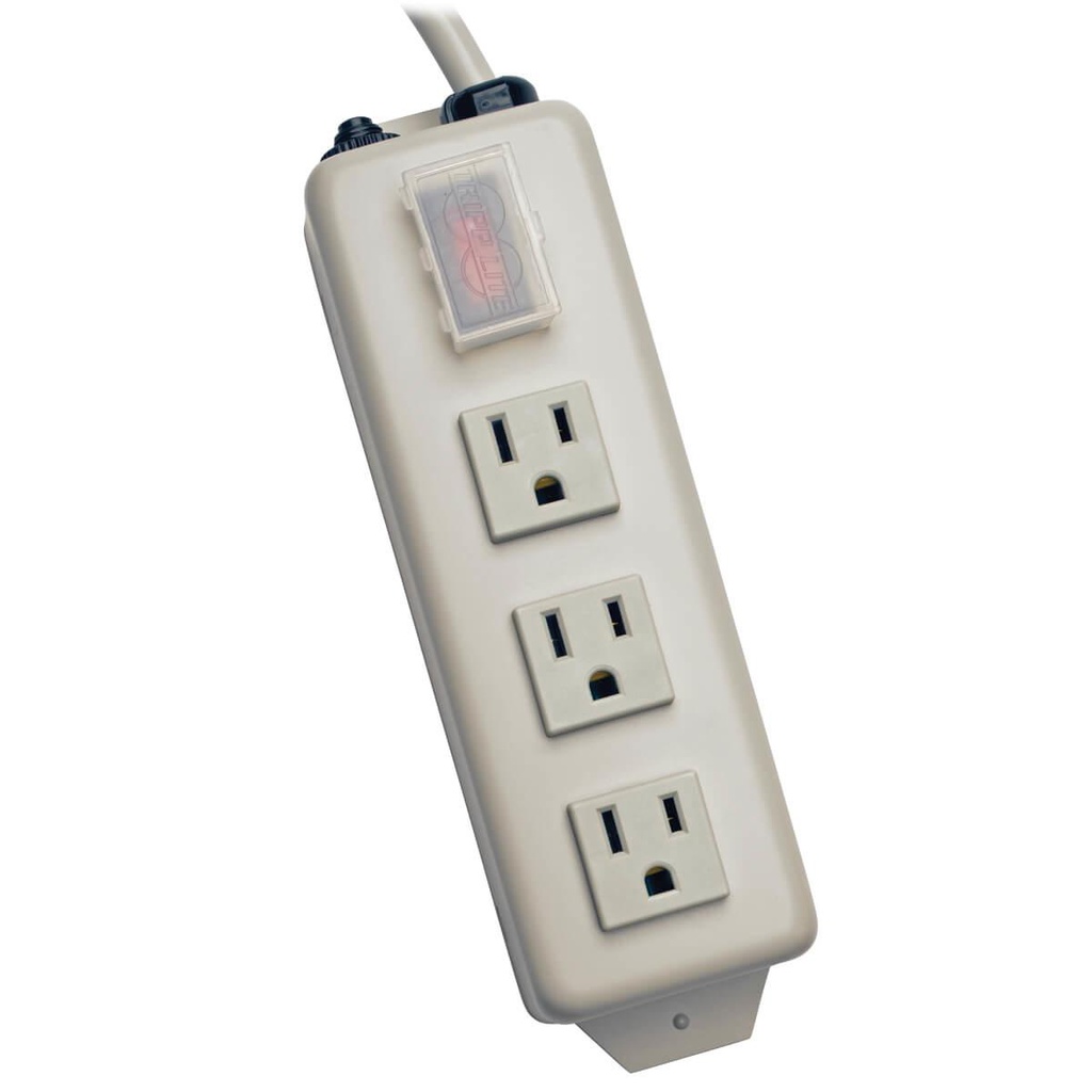 Tripp Lite TLM306NC, 3 sortie(s) CA, 120 V, Gris, Chine, 1,8 m, 640 g