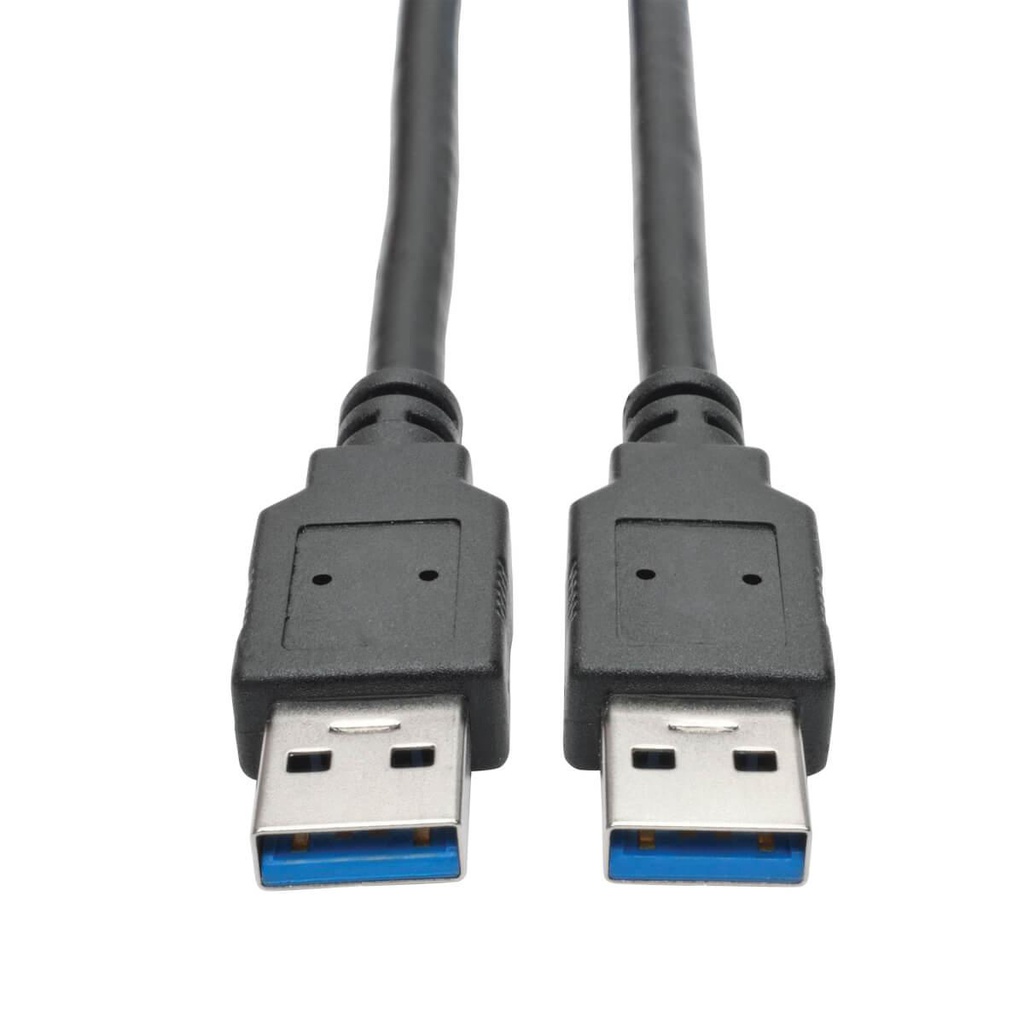 Tripp Lite USB 3.0 SuperSpeed A/A Cable (M/M), Black, 3 ft. (U320-003-BK)