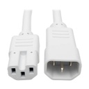 Tripp Lite P018-006-AWH, 1,8 m, Coupleur C14, Coupleur C15, SJT, 250 V, 15 A