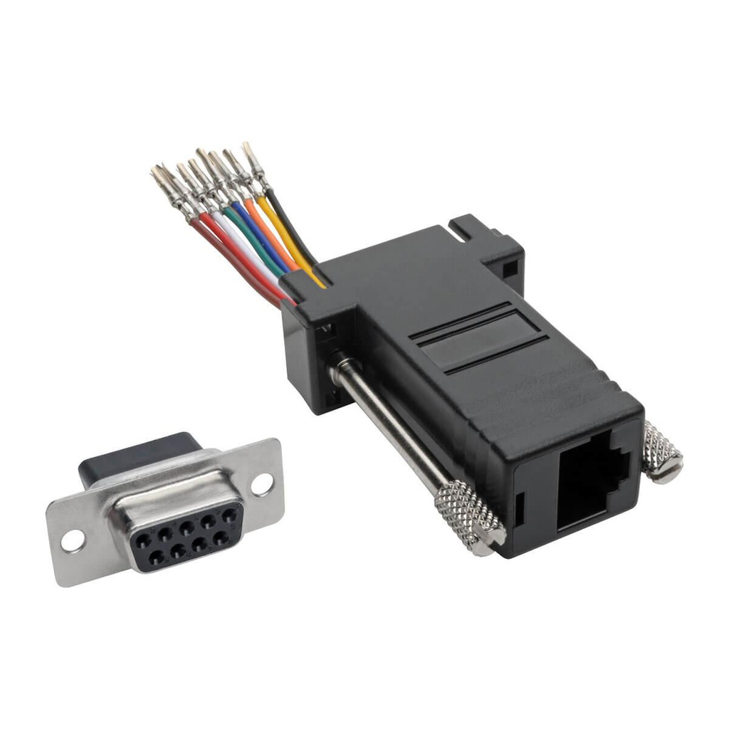 Tripp Lite P440-89FF, DB9, RJ45, Noir