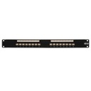 Tripp Lite 16-Port Fiber Patch Panel, 1U (LC/LC), Multimode or Singlemode
