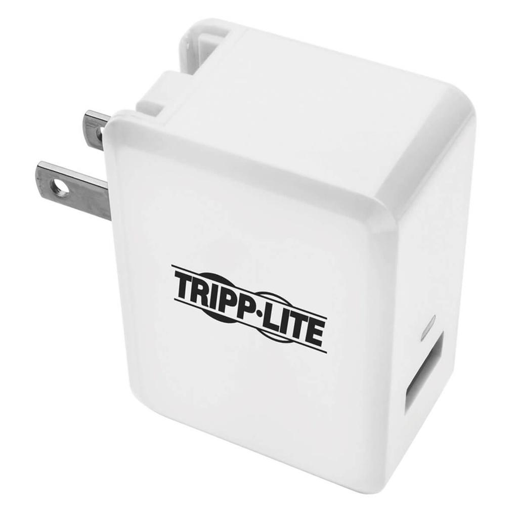 Tripp Lite U280-W01-QC3-1, Intérieure, Secteur, 12 V, 3 A, Blanc