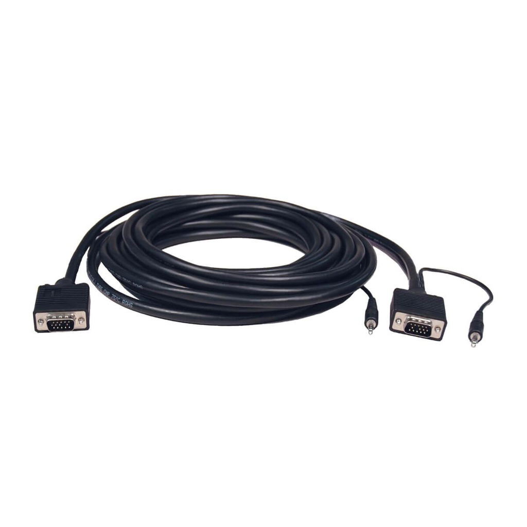 Tripp Lite P504-025, 7,62 m, Mâle, Mâle, Noir, Or, Chine