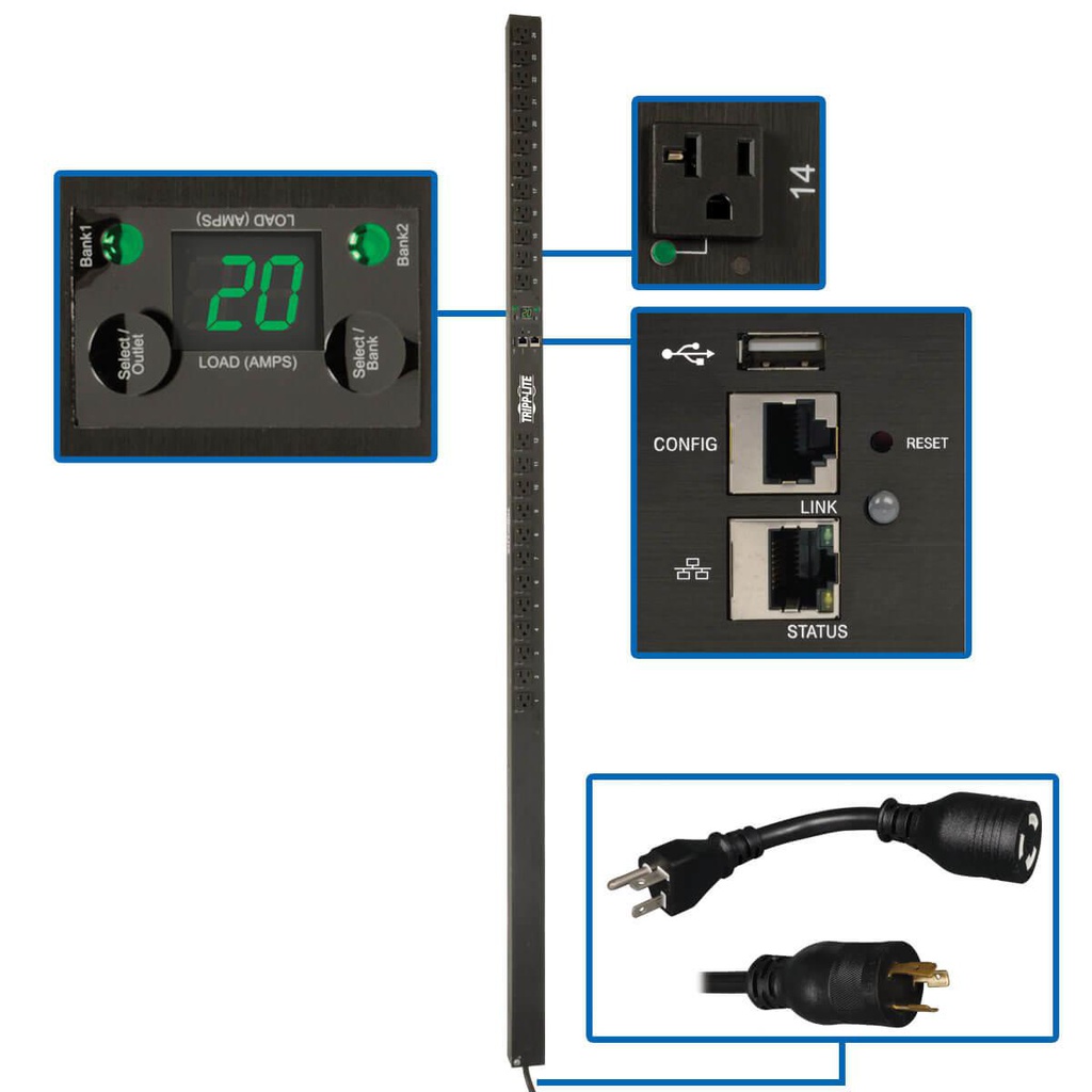 Tripp Lite PDUMVR20NETLX power distribution unit (PDU)
