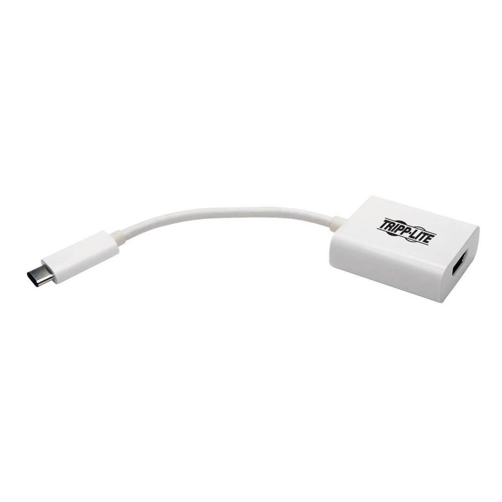Tripp Lite Adaptateur USB-C vers HDMI 4K avec mode alternatif - DP 1.2, blanc