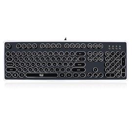 Adesso Desktop Mechanical Typewriter Keyboard (AKB-636UB)