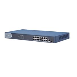 Hikvision HIKVISION POE SWITCH 16-PORT GB UNMANAGED No Produit:DS-3E0518P-E