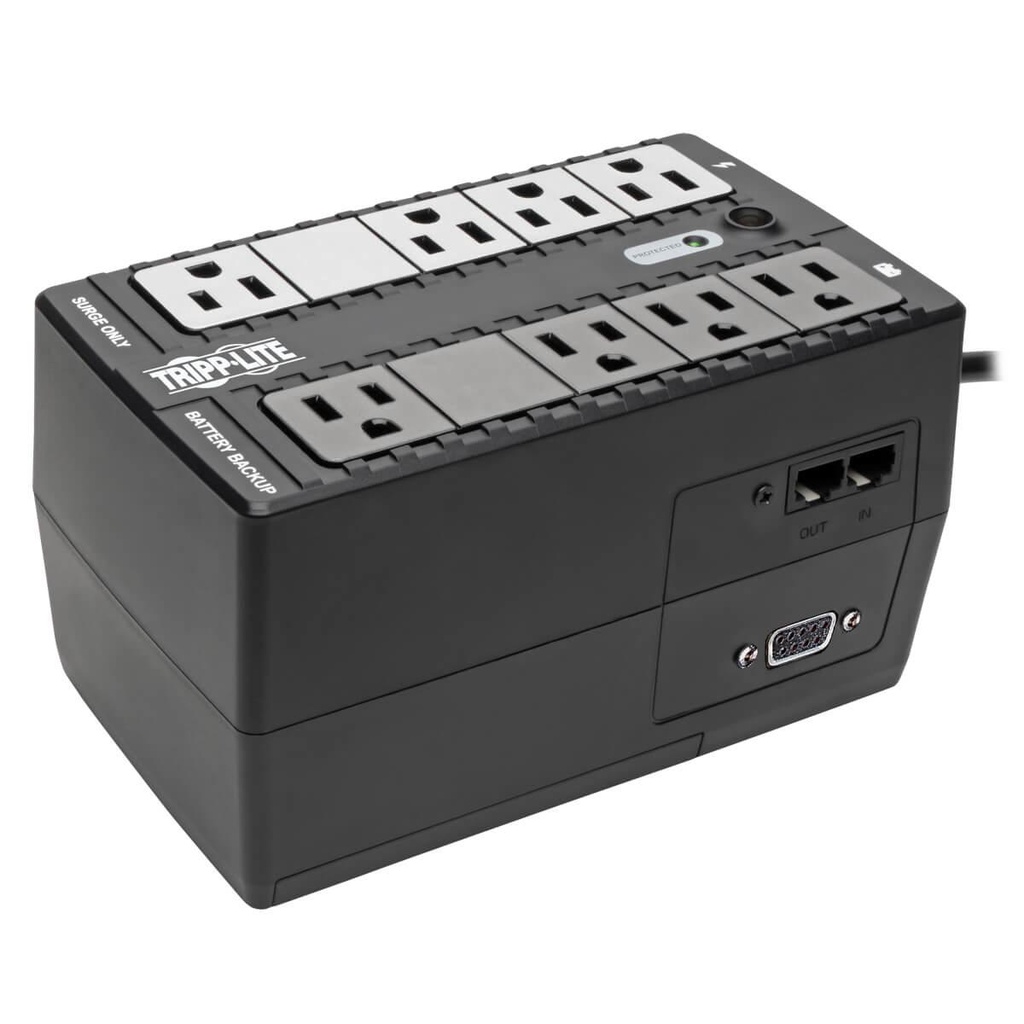 Tripp Lite INTERNET550SER, 0,55 kVA, 300 W, 60 Hz, 252 J, Chine, 3,5 min